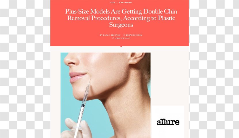 Chin Plastic Surgery Cheek The Best Make-up - Procedures Transparent PNG