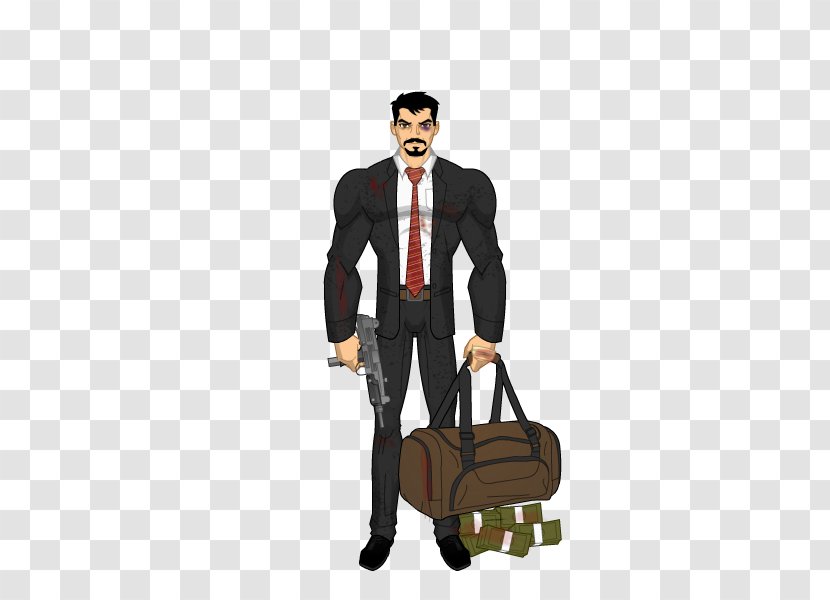 Outerwear Suit Animated Cartoon - Shoulder Transparent PNG