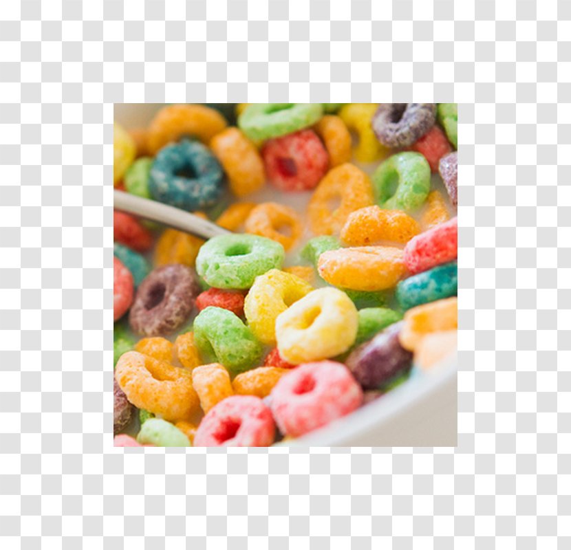 Breakfast Cereal Froot Loops Bowl Frosted Flakes - Jelly Babies - Fruit Transparent PNG