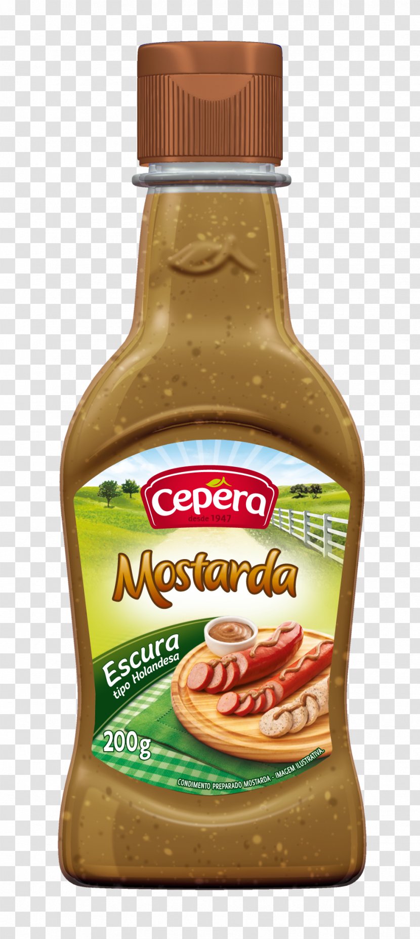 Ketchup Mustard Worcestershire Sauce Flavor - Mostarda Transparent PNG