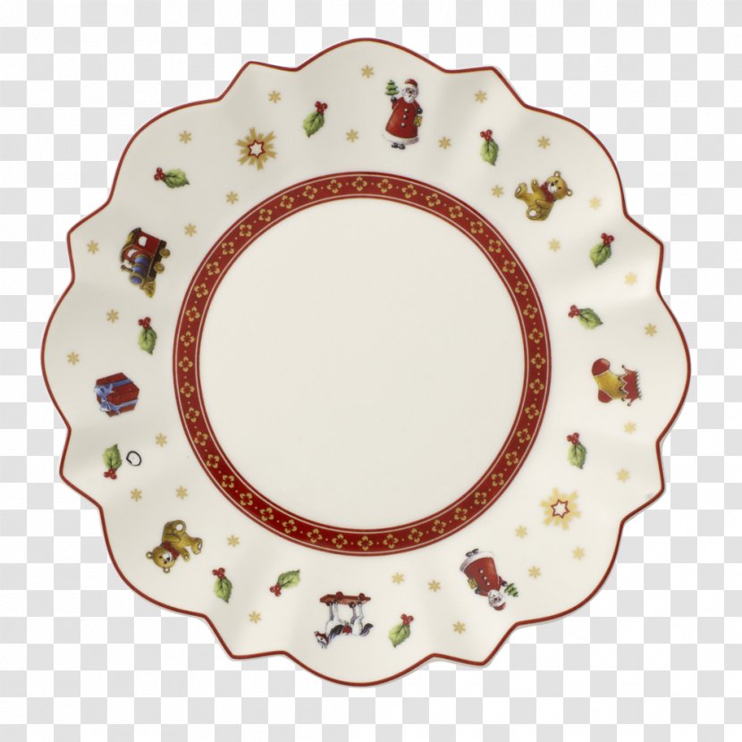 Plate Porcelain Tableware Villeroy & Boch Glass - Platter - Bread Transparent PNG