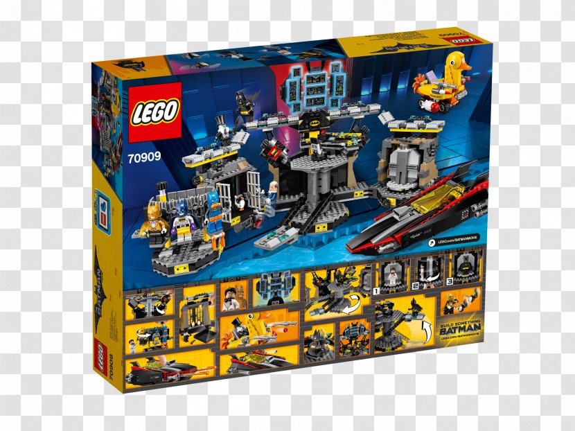 LEGO 70909 The BATMAN MOVIE Batcave Break-In Penguin Batcomputer - Superhero - Toy Block Transparent PNG