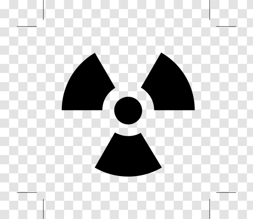 Hazard Symbol Radioactive Decay Radiation Nuclear Power Warning Sign Transparent PNG
