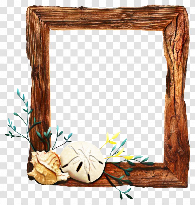White Photo Frame - Picture - Mirror Twig Transparent PNG
