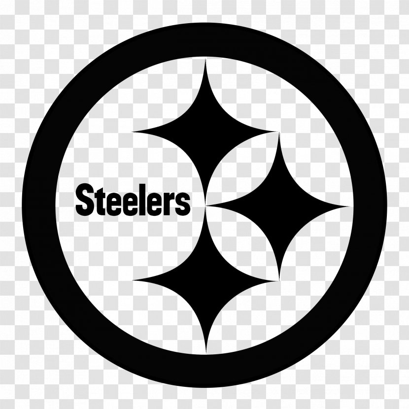 Pittsburgh Steelers NFL Regular Season Indianapolis Colts Cleveland Browns - Logos And Uniforms Of The - Black White Transparent PNG