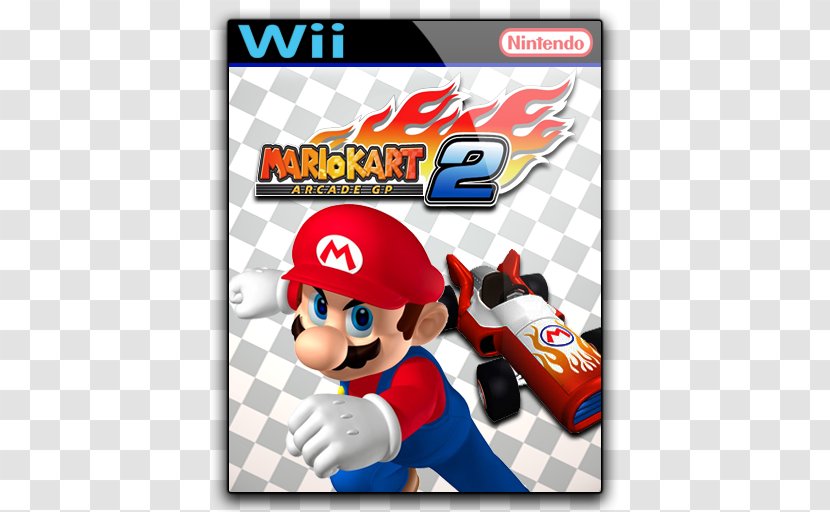 Mario Kart Arcade GP 2 Kart: Double Dash Wii Video Game - Software Transparent PNG