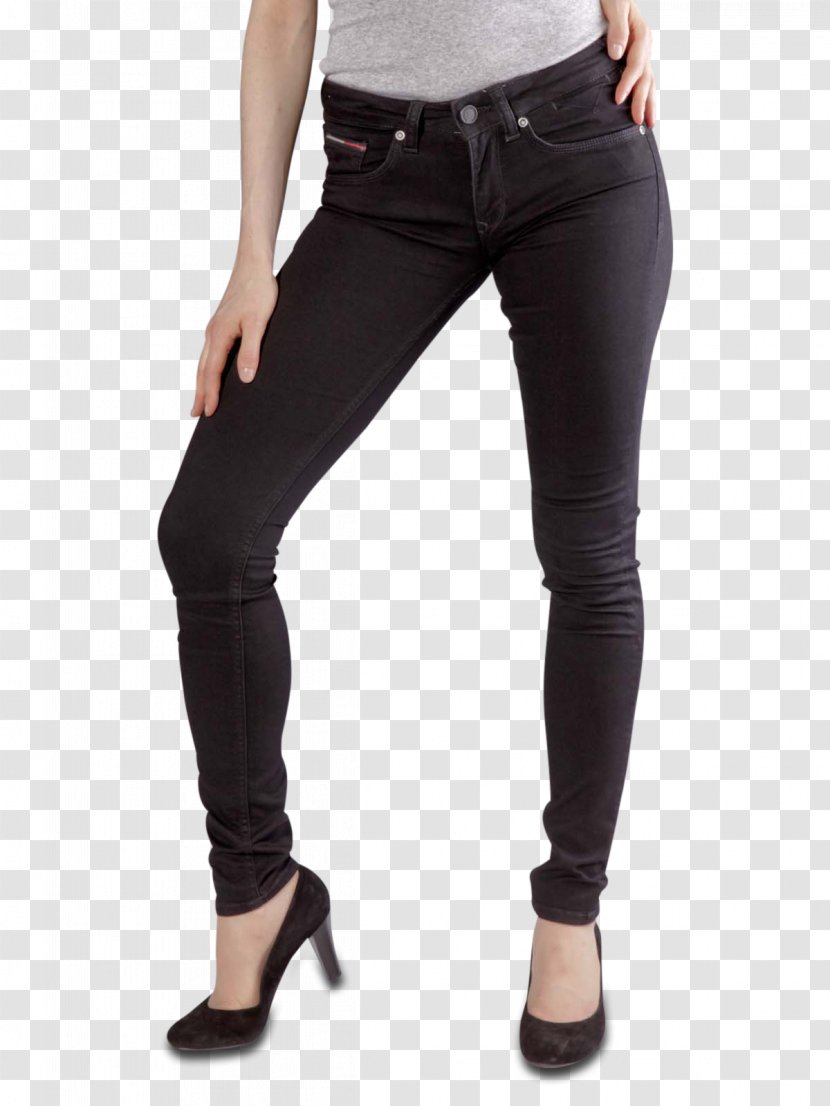 Jeans Leggings Waist Denim Tights Transparent PNG