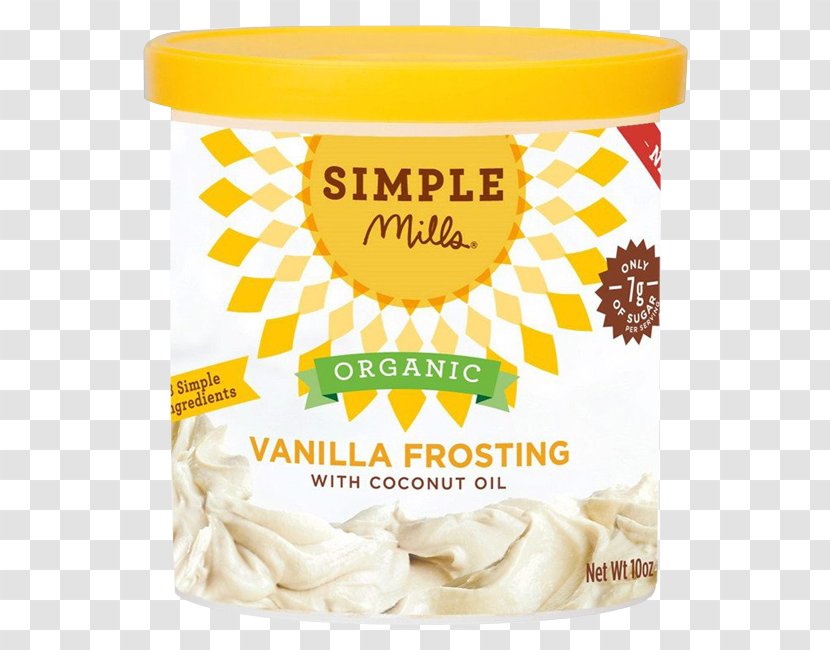 Frosting & Icing Cupcake Organic Food Coconut Oil Vanilla - Extract - Bottle Transparent PNG