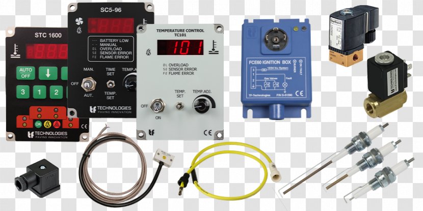 Electronics Electronic Circuit Gas Component Temperature - Controller Transparent PNG