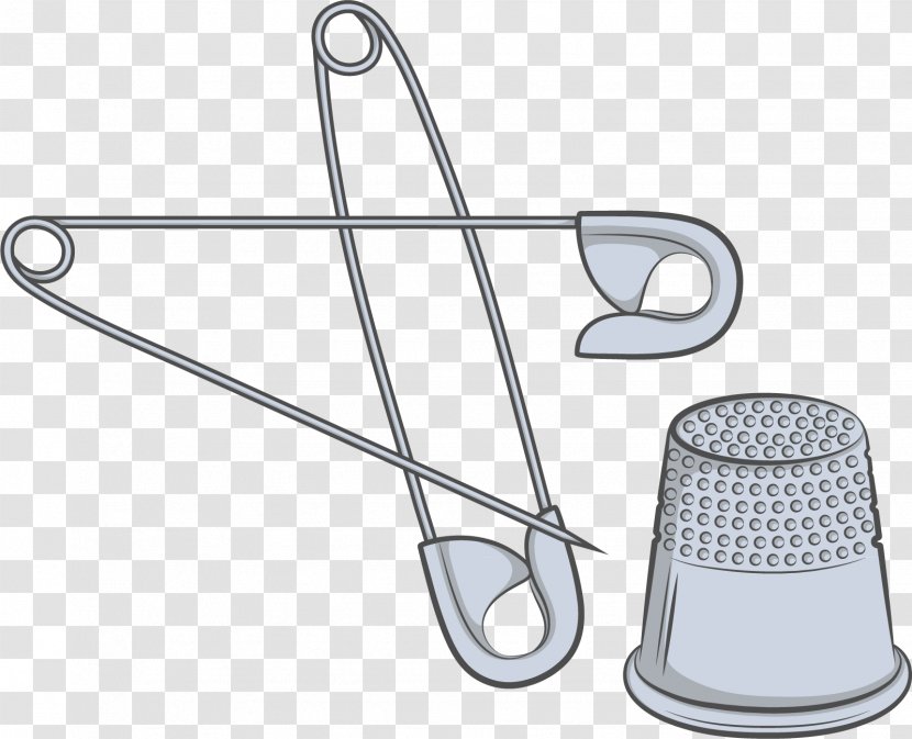 Safety Pin - Material Picture Transparent PNG