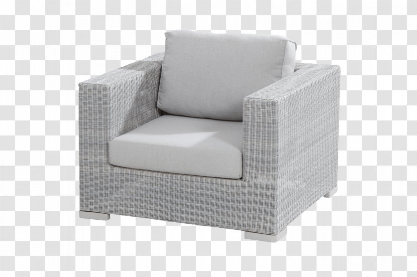 Garden Furniture Chair Wicker Pillow Fauteuil - Armrest Transparent PNG