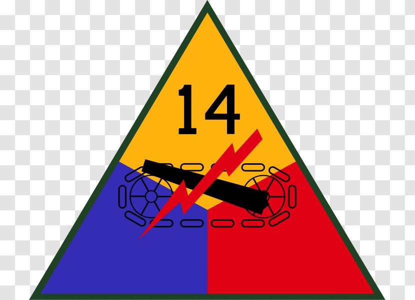 4th Armored Division 7th 13th 2nd 1st - Area - 14th Transparent PNG