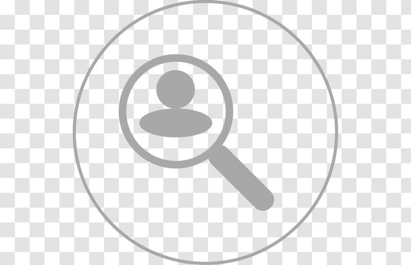 Magnifying Glass Illustration Vector Graphics Image - Black And White - Know Your Client Transparent PNG