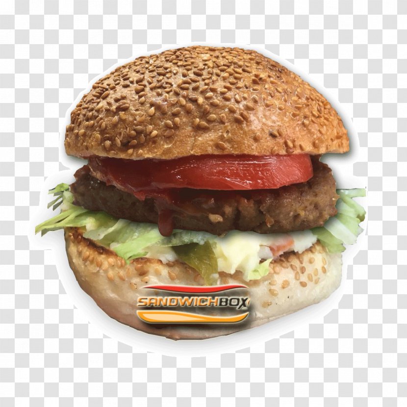 Cheeseburger Hamburger Buffalo Burger Whopper Slider - Junk Food Transparent PNG