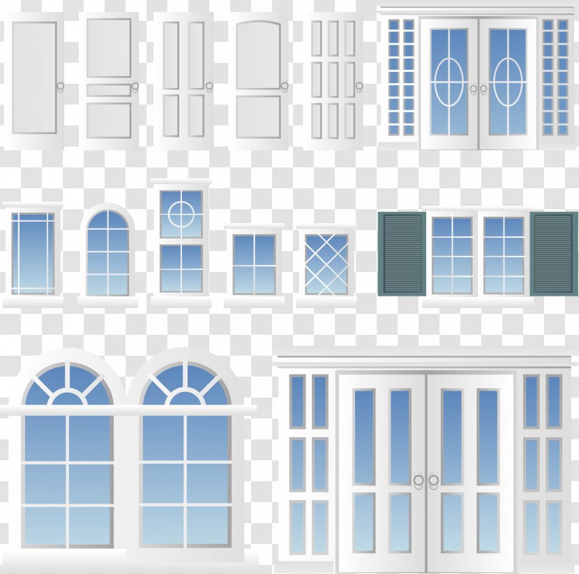 Vector Microsoft Windows - Continental Bay Window Collection Transparent PNG