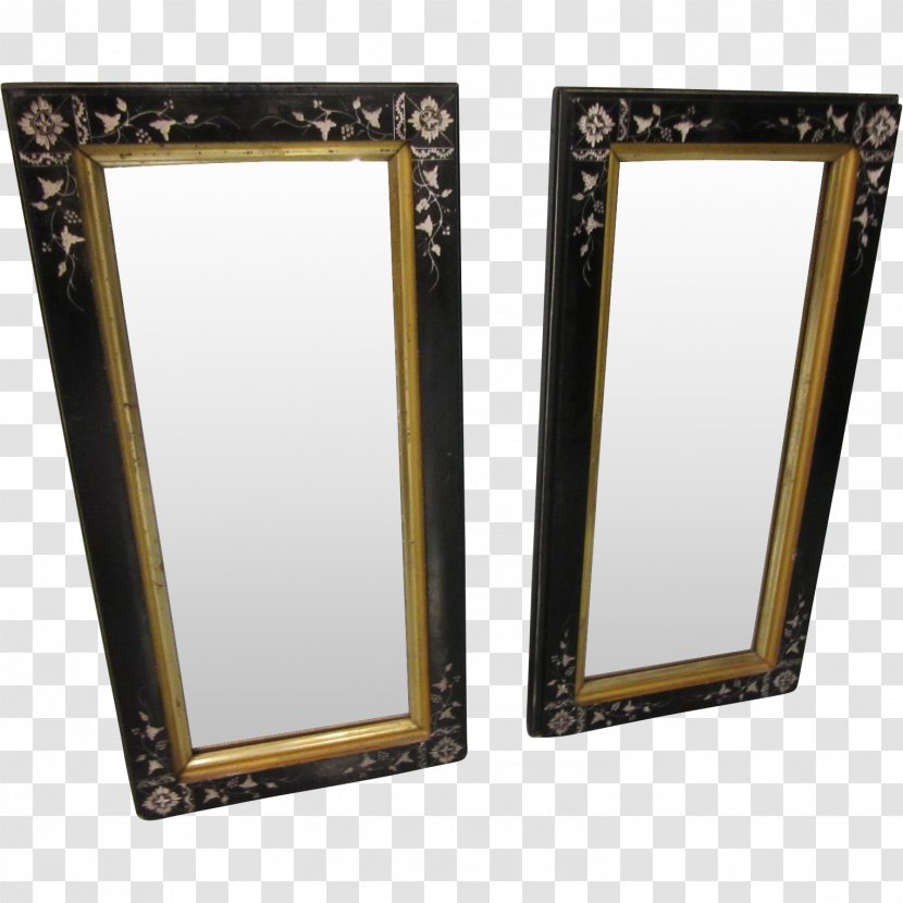 Picture Frames Mirror Image Gold - Decorative Arts Transparent PNG