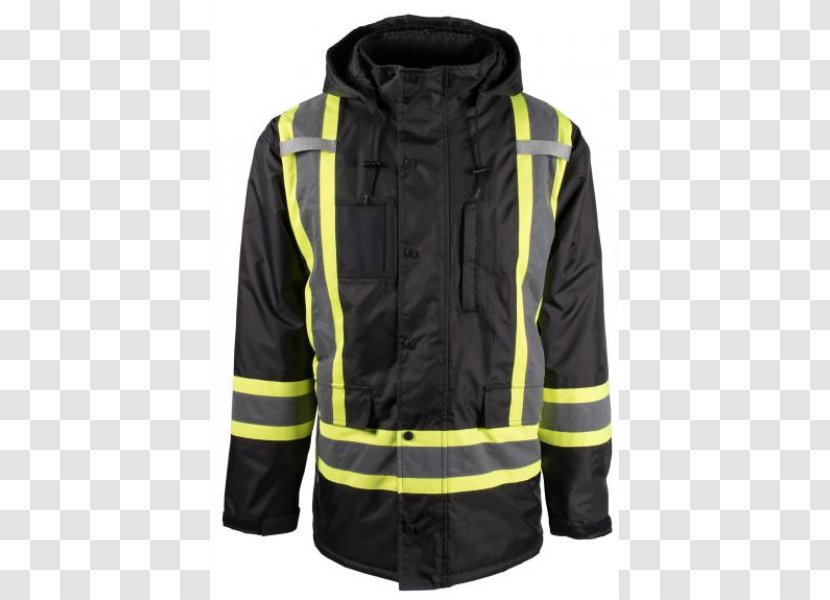 High-visibility Clothing Hoodie Lining Jacket - Highvisibility - Mic Transparent PNG