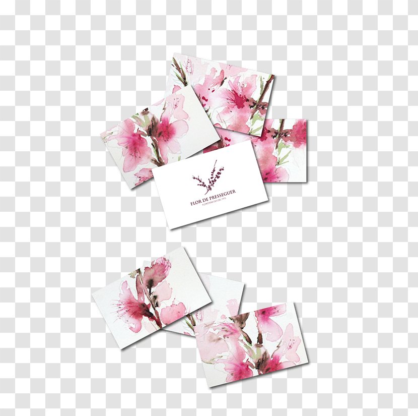 Paper Floral Design Pink M Transparent PNG