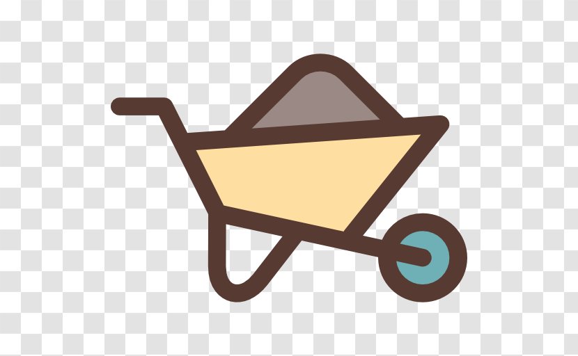 Architectural Engineering Clip Art - Wheelbarrow - Trolley Transparent PNG