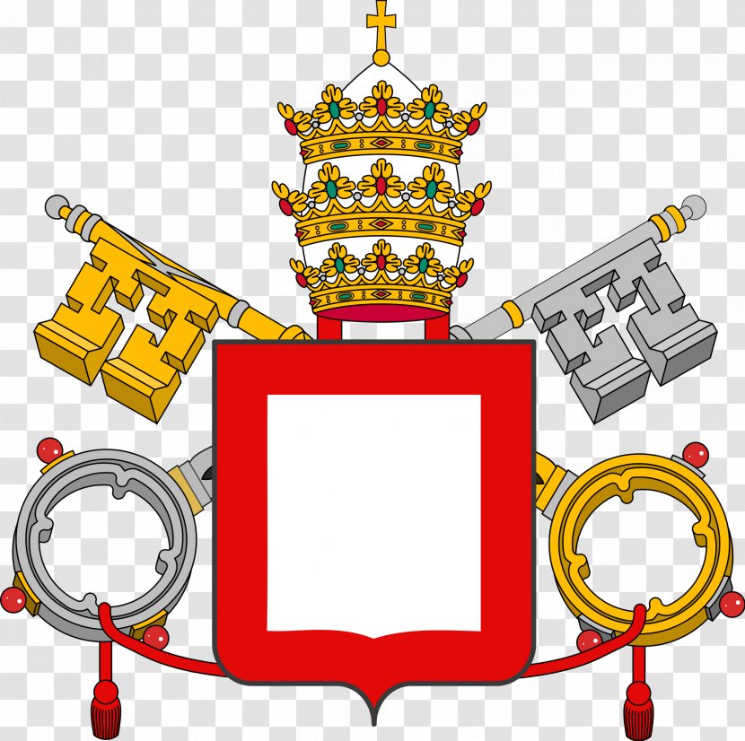 Vatican City Pope Papal Coats Of Arms Coat - Pius Ii Transparent PNG