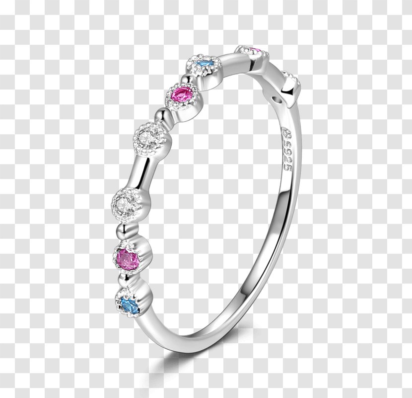 Earring Jewellery Silver Wedding Ring - Starry Sky Transparent PNG