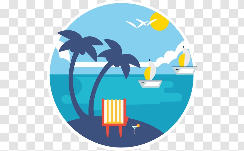 Package Tour Travel Agent Tourism - Logo - Summer Beach Coconut Grove Play Transparent PNG