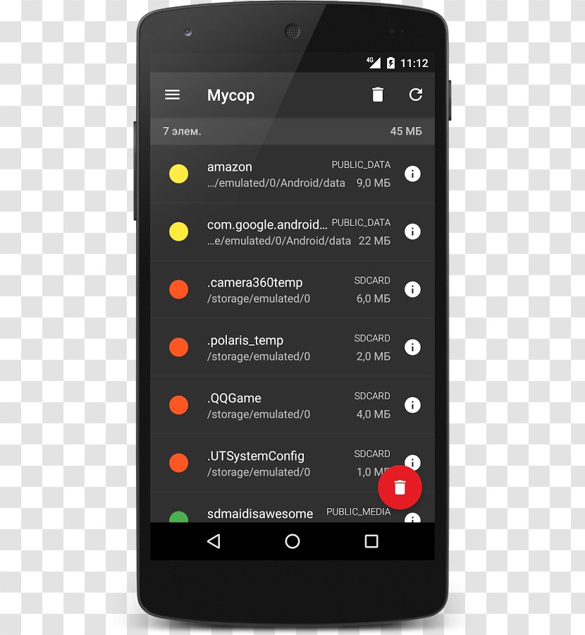 Screenshot Android Aptoide Cleaning - Computer Monitors Transparent PNG