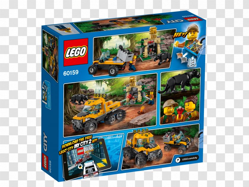 LEGO 60159 City Jungle Halftrack Mission Undercover Toy - Lego Transparent PNG