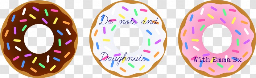 Donuts Coffee And Doughnuts Sprinkles Clip Art - Sprinkle Donut - Chocolate Transparent PNG