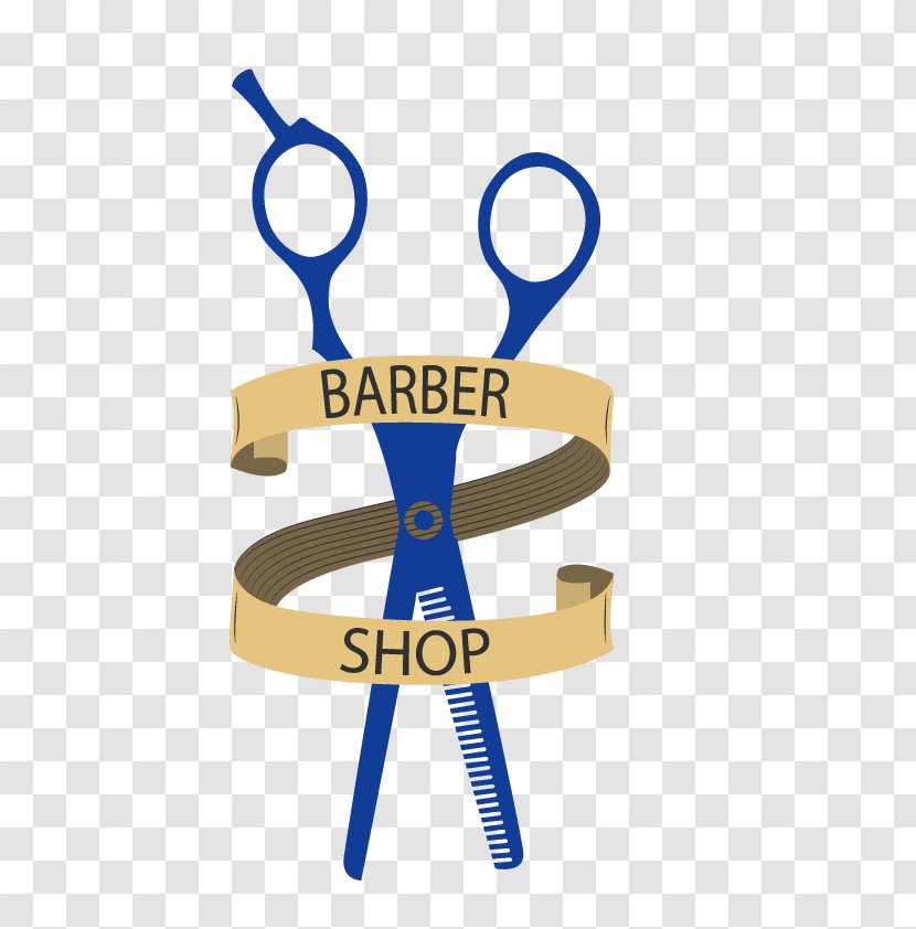 Logo Scissors - Hair - Vector LOGO Transparent PNG