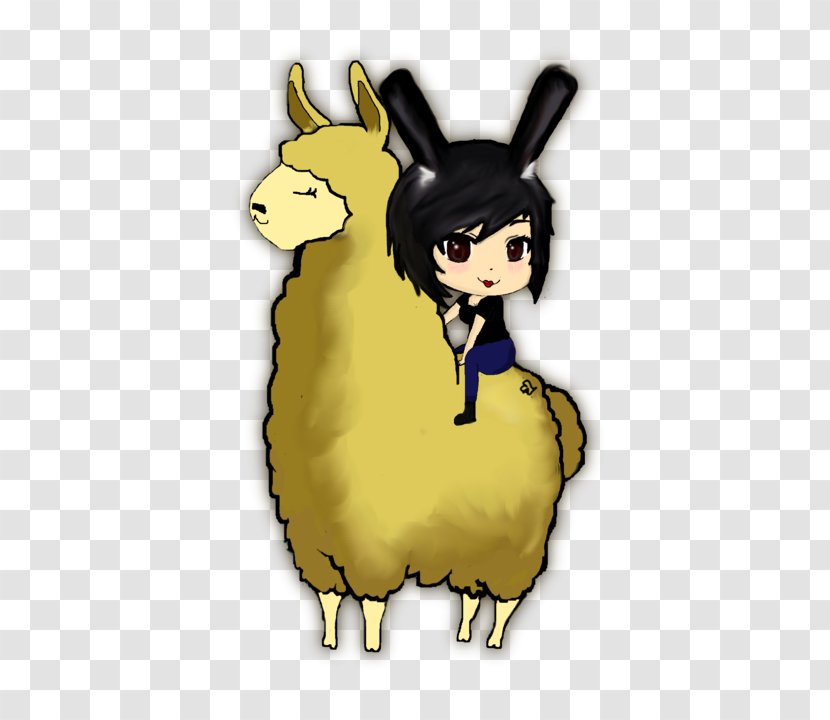 Llama Donkey Goat Sheep - Fictional Character Transparent PNG