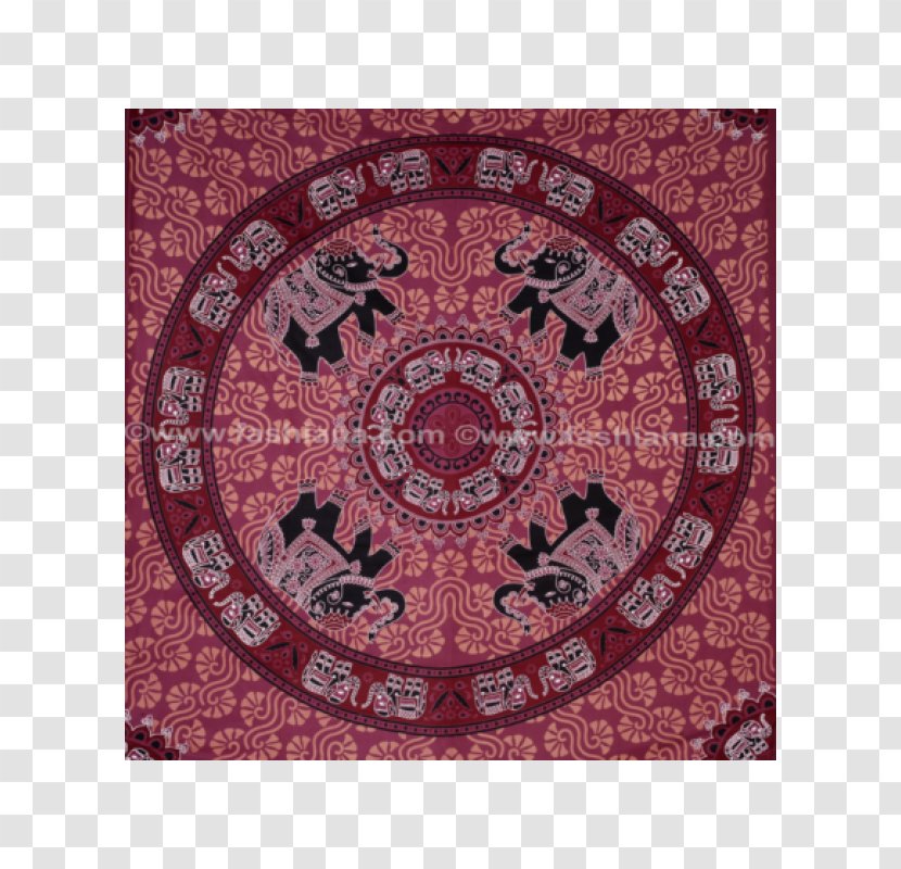 Tapestry Wall Textile Mandala Pattern - Bed Sheets - Jwellery Transparent PNG