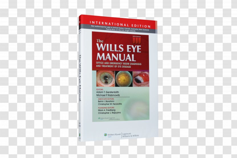 The Wills Eye Manual: Office And Emergency Room Diagnosis Treatment Of Disease Book Medical - Department - Prevention Transparent PNG
