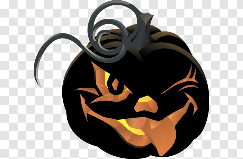 Jack-o'-lantern Halloween Clip Art - Pumpkin Transparent PNG