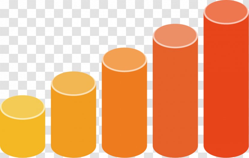 Euclidean Vector Chart Gradient - Cylinder - Column Transparent PNG