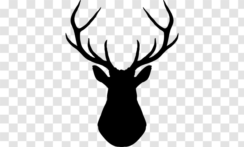 White-tailed Deer Silhouette Clip Art - Reindeer Transparent PNG