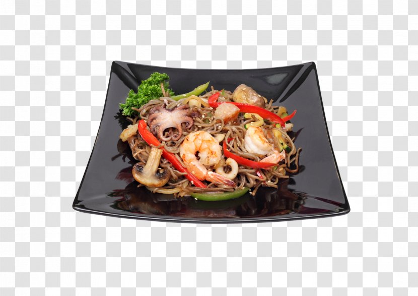 Yakisoba Chinese Noodles Thai Cuisine - People Transparent PNG