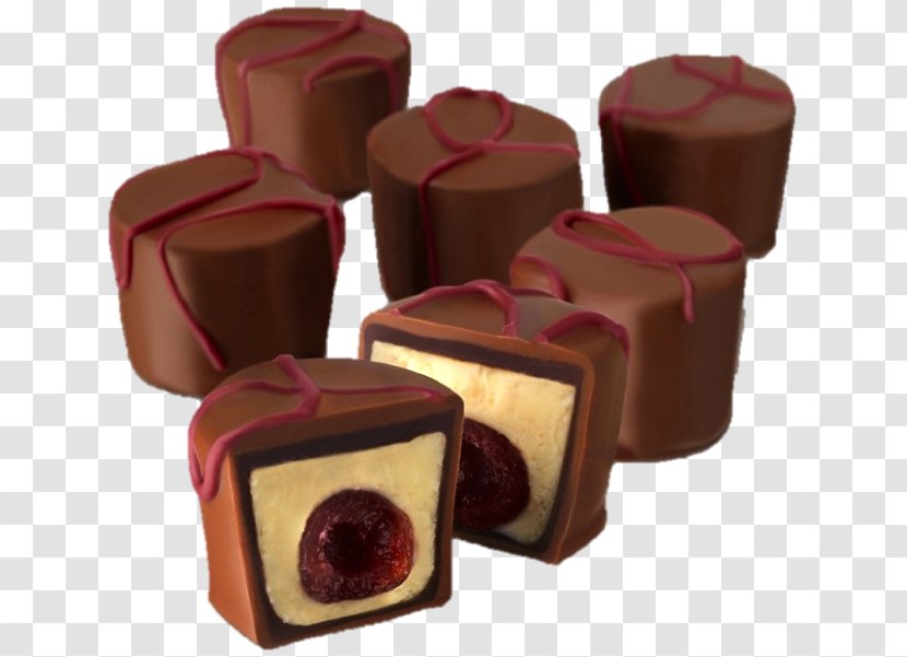 Praline Bonbon Chocolate Truffle Dominostein - Petit Four Transparent PNG