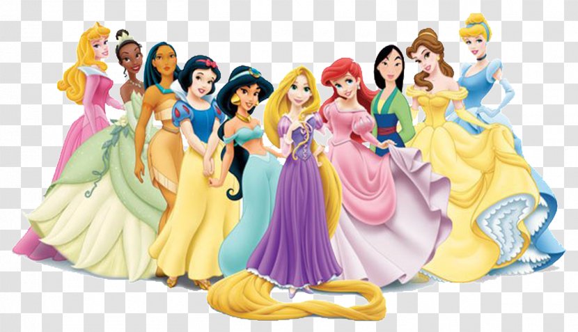 Rapunzel Belle Cinderella Princess Jasmine Beast - Disney Transparent PNG