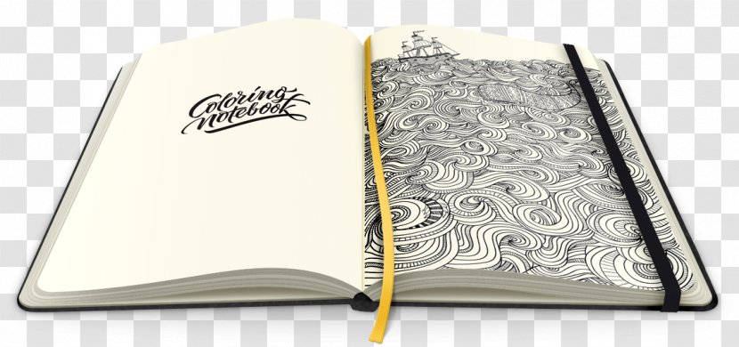 Laptop Paper Coloring Book Notebook Hardcover - Adult Transparent PNG