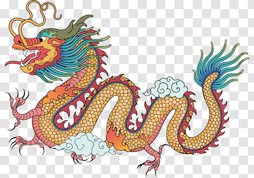 China Chinese Dragon Ming Dynasty - Mythical Creature Transparent PNG