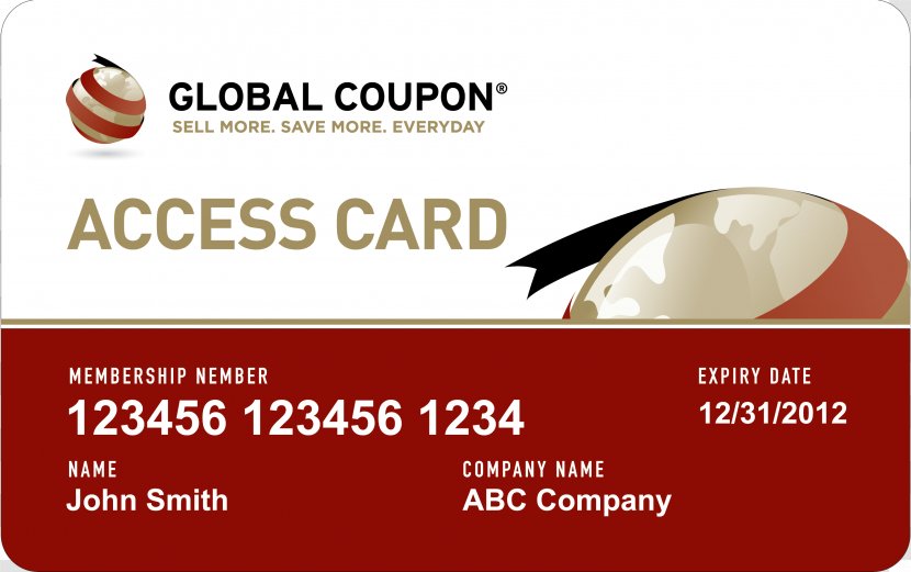 Consumer Service Coupon Price - Member Card Transparent PNG