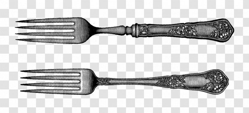 Fork Cutlery Tableware Tool Spoon Transparent PNG