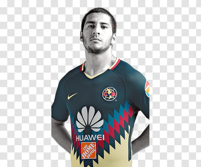 Darwin Quintero T-shirt Jersey Club América Sleeve - Facial Hair - Oscar Romero Paraguay Transparent PNG