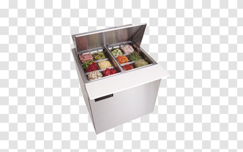 Table Refrigerator Door Countertop Refrigeration - Kitchen Transparent PNG