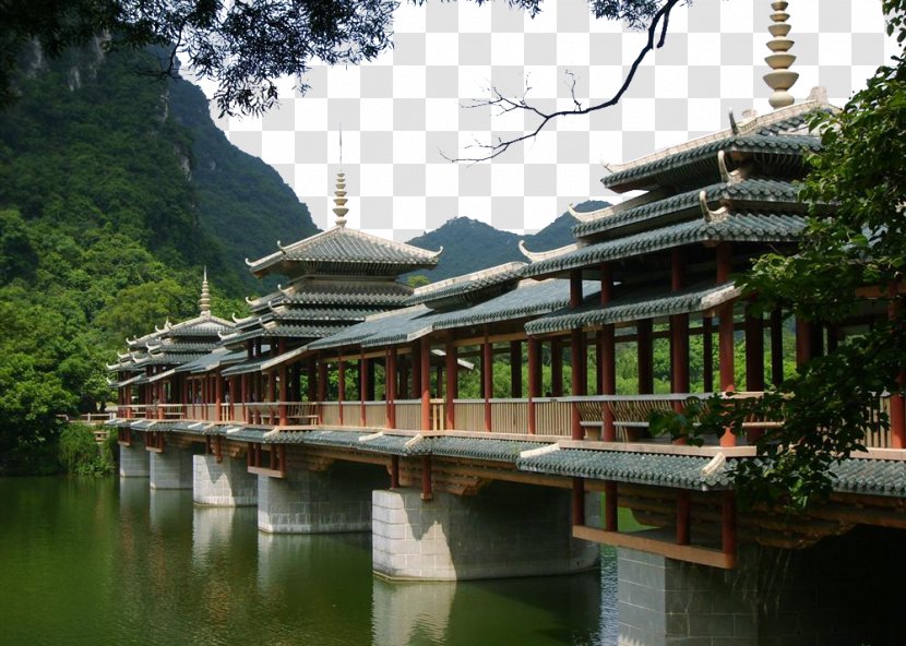 Longtan Park U4e09u6c5fu98a8u96e8u6a4b Yufeng District, Taoyuan - Canal - Boasting Liuzhou Transparent PNG
