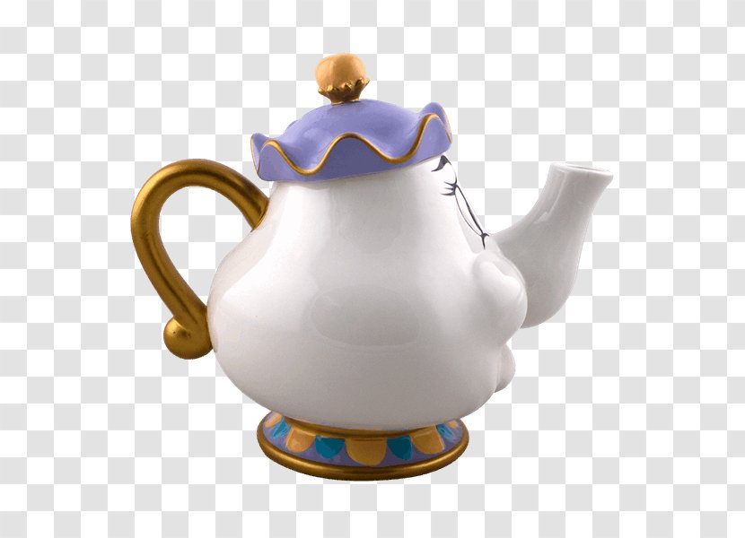 Mrs. Potts Jug Teapot Ceramic Pottery Transparent PNG