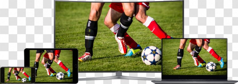 Multi-screen Video Television Set Mobile Phones Over-the-top Media Services - Soccer Screening Transparent PNG