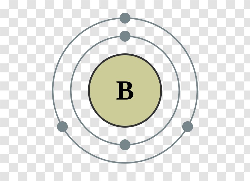 Electron Shell Valence Boron Configuration Transparent PNG