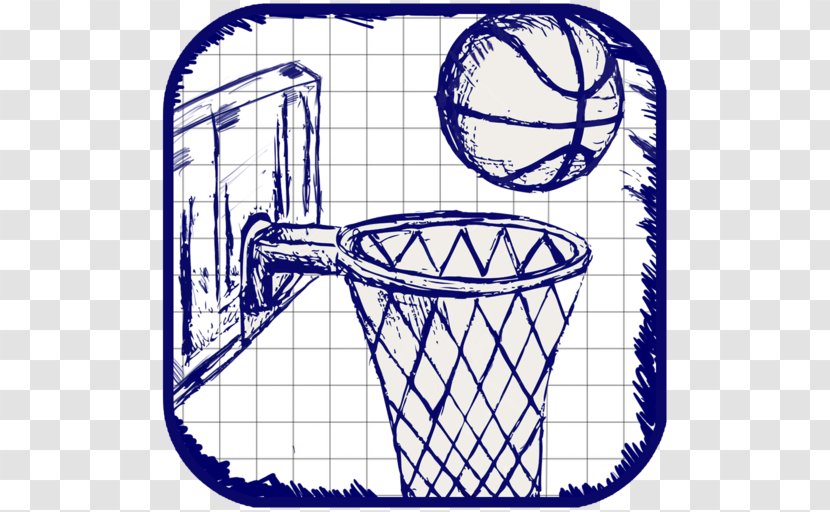 Drawing Basketball - Royaltyfree Transparent PNG